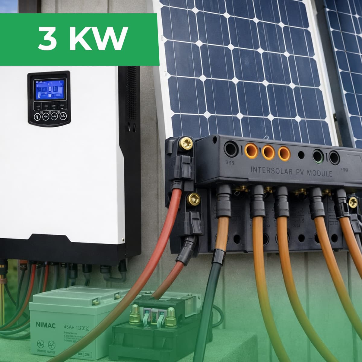 Kit Híbrido 3 kW